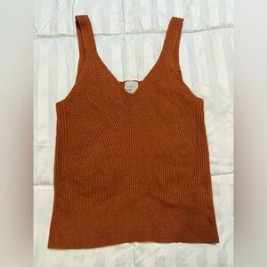 a new day Women's Copper Knit Tank Top